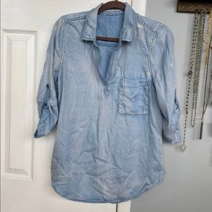 Chambray Top